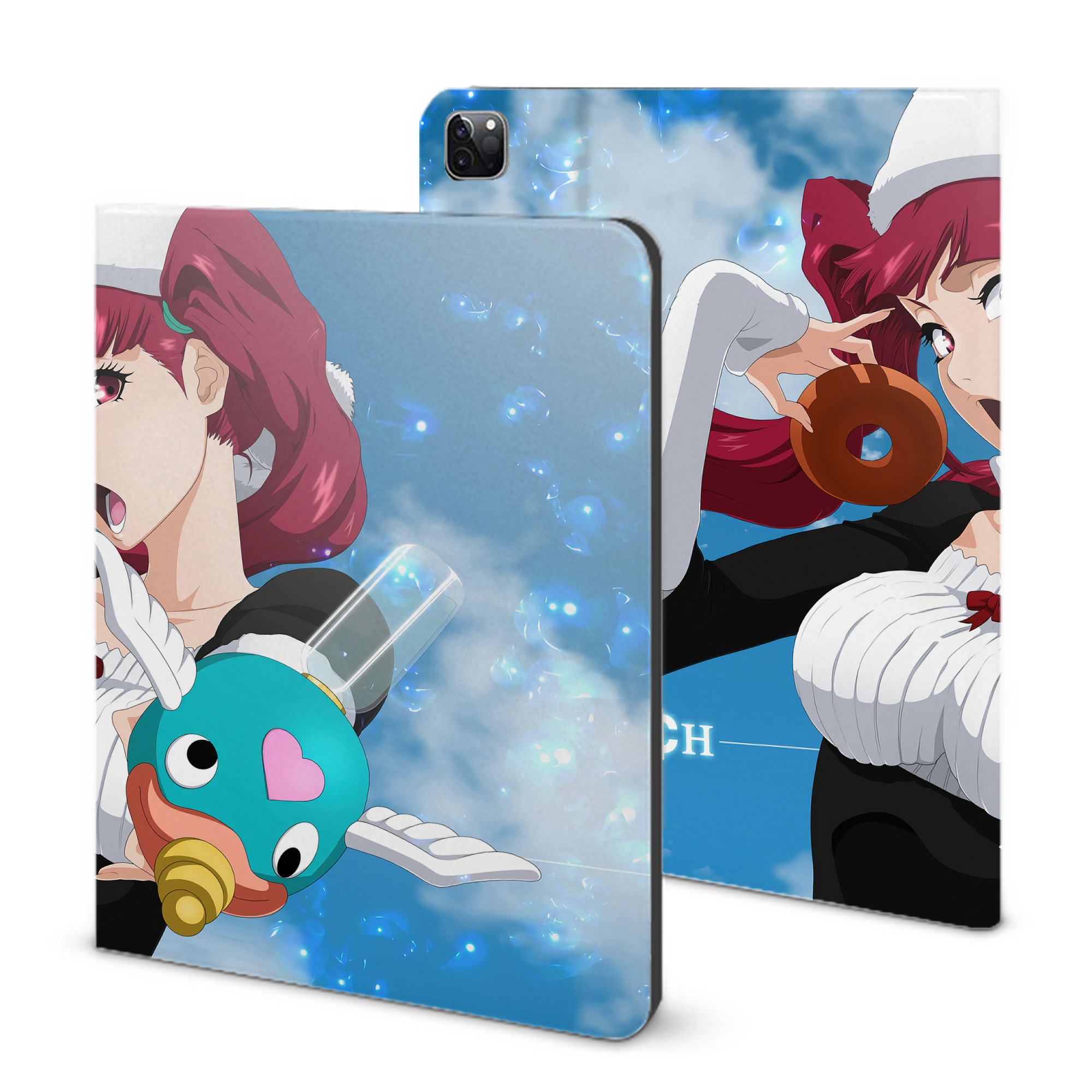 （画像用） ブリーチ BLEACH IPad ケース ブック型 PUレザー TPU 耐衝撃 軽量 薄型 ペン収納なし 全面保護 IPad 各モデル対応